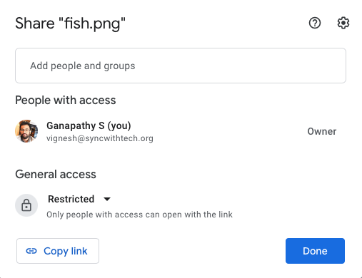 How to Get Image URLs from Google Drive